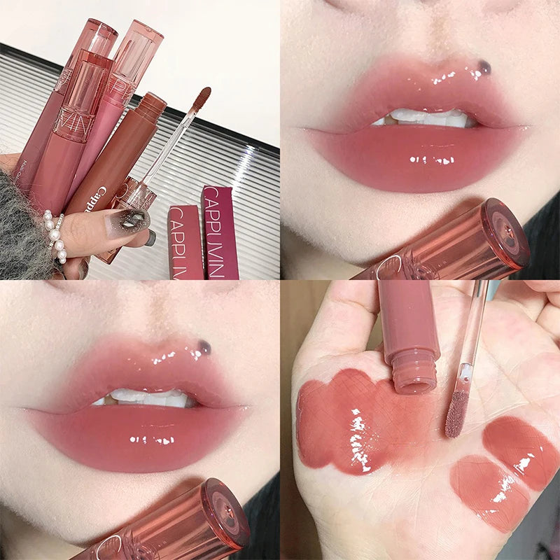 Jelly Lip Gloss Glaze – Moisturizing Mirror Shine